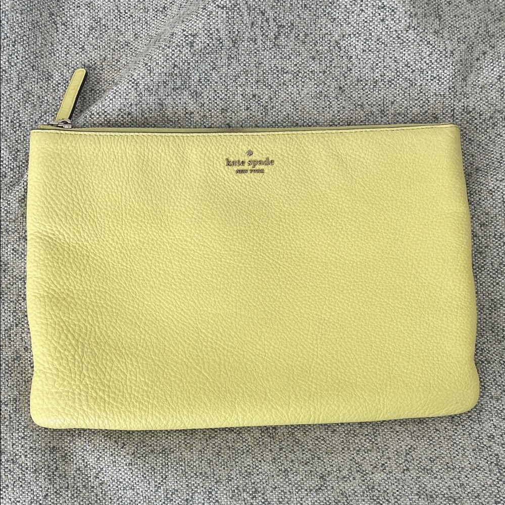 Kate Spade Sunny Yellow Clutch